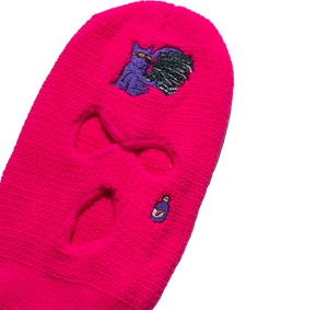 PINK SKI MASK