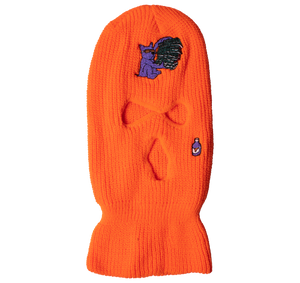 ORANGE SKI MASK