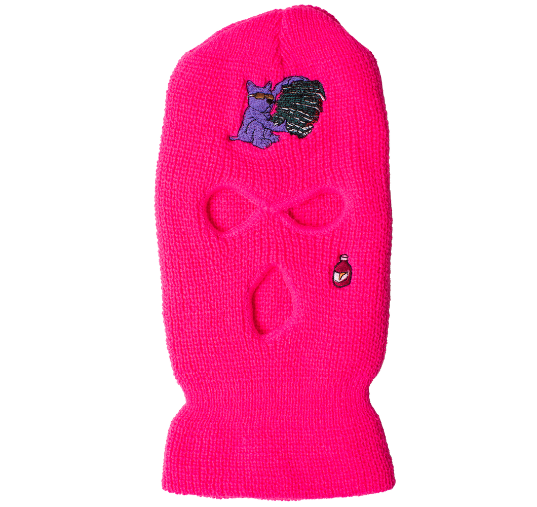 PINK SKI MASK