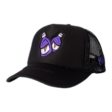 Load image into Gallery viewer, BLACK TRUCKER HAT
