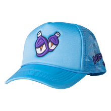 Load image into Gallery viewer, LIGHT BLUE TRUCKER HAT
