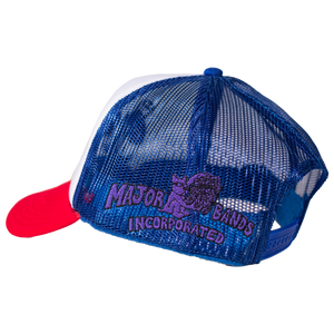 RED, WHITE, BLUE TRUCKER HAT