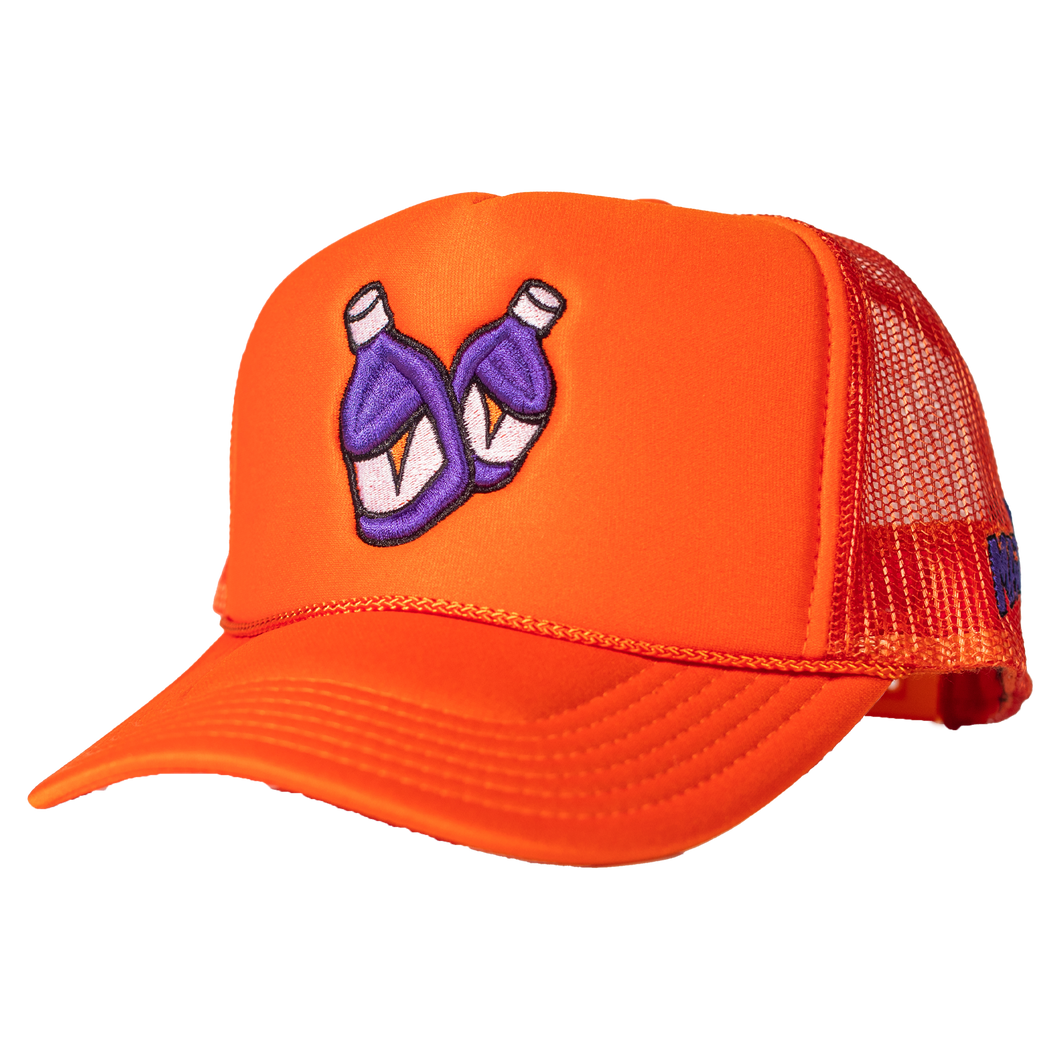 ALL ORANGE TRUCKER HAT